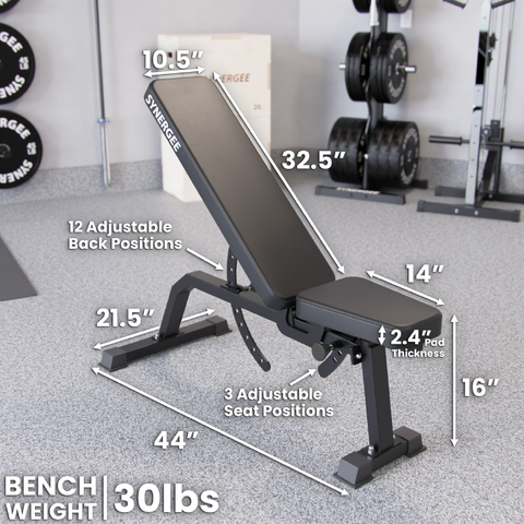 Image of Synergee Adjustable Incline Bench