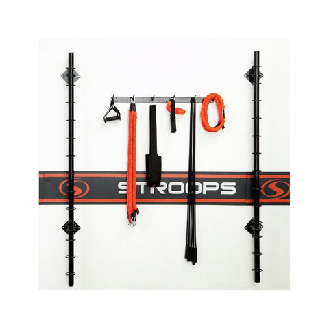 Image of Stroops Resistance Cord and Jump Rope Rack - Barbell Flex