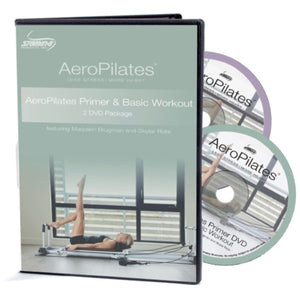Stamina AeroPilates Primer & Basic Workout 2 DVD Package - Barbell Flex