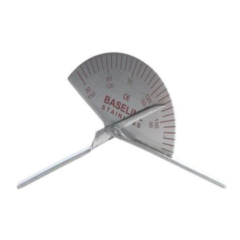Image of 3B Scientific Baseline Small Joint Stainless Steel Goniometer  - Barbell Flex