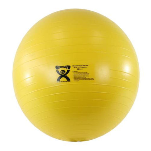 3B Scientific Color-Coded CanDo Deluxe Anti-Burst Exercise Balls – Barbell Flex