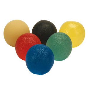 3B Scientific CanDo Color-Coded Gel Hand Exercise Ball - Barbell Flex