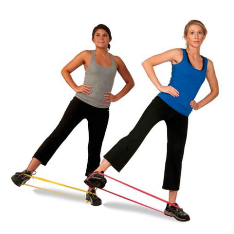Image of 3B Scientific CanDo Flexible Color-Coded Resistance Exercise Loop Band - Barbell Flex