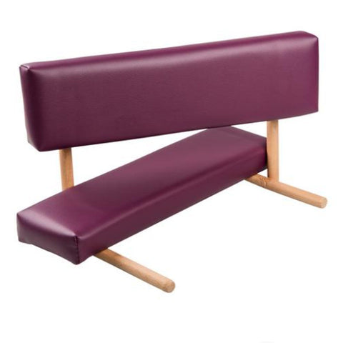 Image of 3B Scientific Wood Bracket Armrests For Basic Massage Tables - Barbell Flex