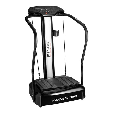 Image of Lifepro Rhythm Vibration Plate Workout Machine, Full Body Exercise Equipment - Barbell Flex
