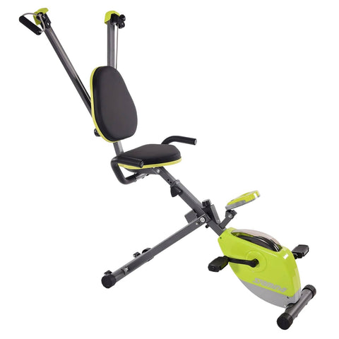 Image of Stamina Adjustable Arm and Seat Wonder Exercise Bike - Barbell Flex