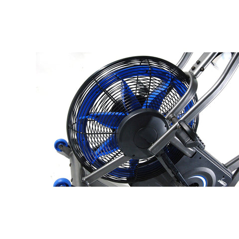 Stamina Heavy-Duty Steel Frame Airgometer Exercise Bike - Barbell Flex