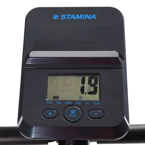 Image of Stamina Ergonomic Upright Exercise Resistance Bike 1308 - Barbell Flex