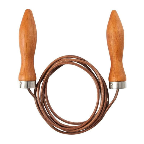 Image of Century Martial Arts Leather 8-ft Jump Rope - Barbell Flex