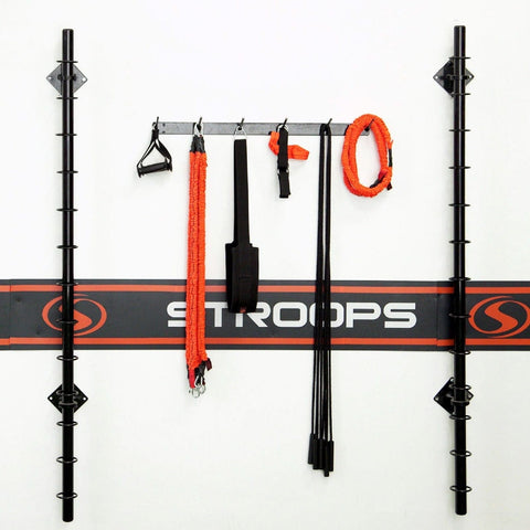 Image of Stroops Resistance Cord and Jump Rope Rack - Barbell Flex