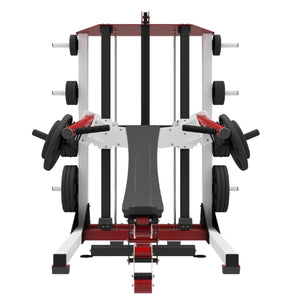 Fusion Fitness Design Master Press Strength Bench Press Machine - Barbell Flex