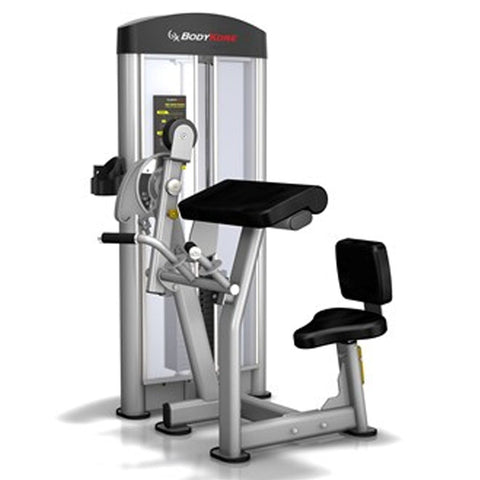 Image of Bodykore Isolation Series Selectorized Rotary Hip - Barbell Flex