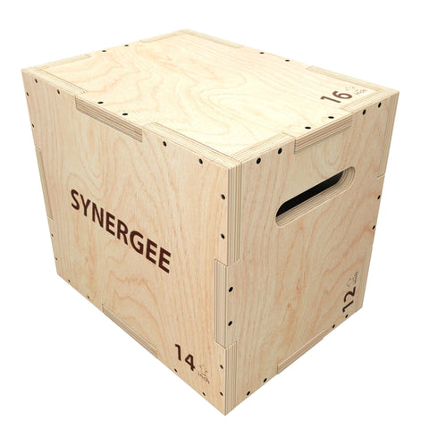 Image of Synergee 3-in-1 Plywood Plyo Boxes - Barbell Flex