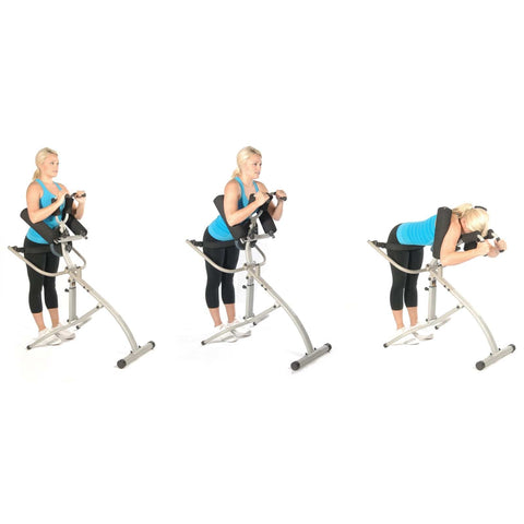 Image of Stamina InLine Traction Control System Exercise Machine - Barbell Flex