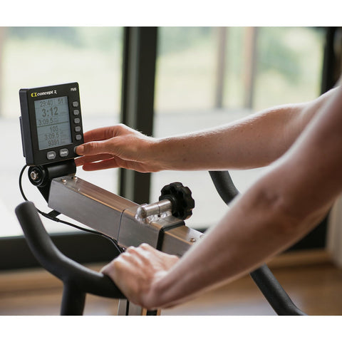 Image of Concept2 BikeErg with PM5 Stationary Bike - Barbell Flex