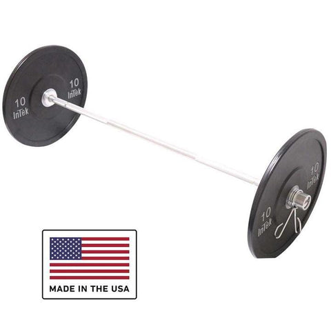 Image of InTek Strength 2.5kg Olympic Aluminum Technique Bar - Barbell Flex