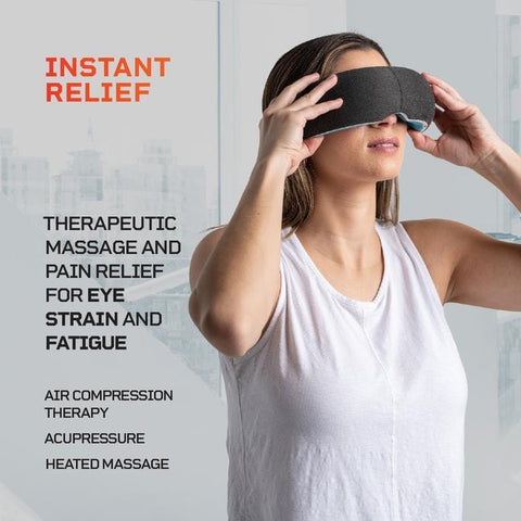Image of LifePro Oculax Smart Vibrations Acupressure Portable Eye Massager - Barbell Flex