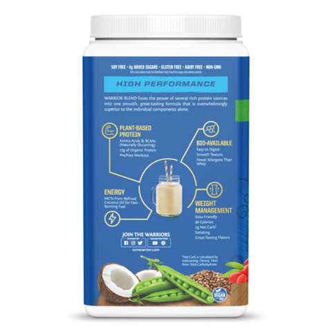 Sunwarrior Protein Warrior Blend Organic Dietary Supplement