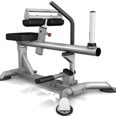 Image of Bodykore Elite Series Commercial Plated Loaded Seated Calf Raise - Barbell Flex