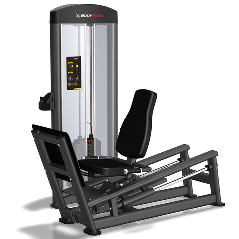 Image of Bodykore Isolation Series Seated Leg Press - Barbell Flex