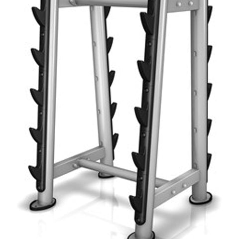 Image of Bodykore Elite Series 10 Unit Commercial Pro Style Barbell Storage Rack - Barbell Flex