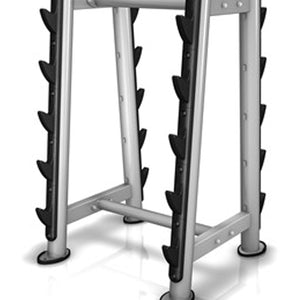 Bodykore Elite Series 10 Unit Commercial Pro Style Barbell Storage Rack - Barbell Flex