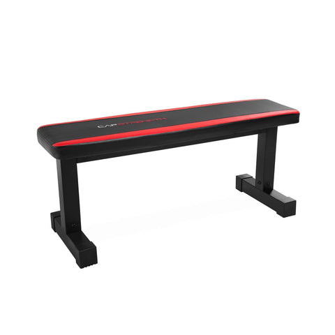 Image of CAP Barbell Strength Deluxe Flat Bench - Barbell Flex