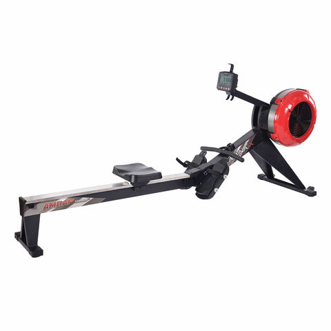 Stamina X AMRAP Dynamic Air Resistance Rowing Machine - Barbell Flex