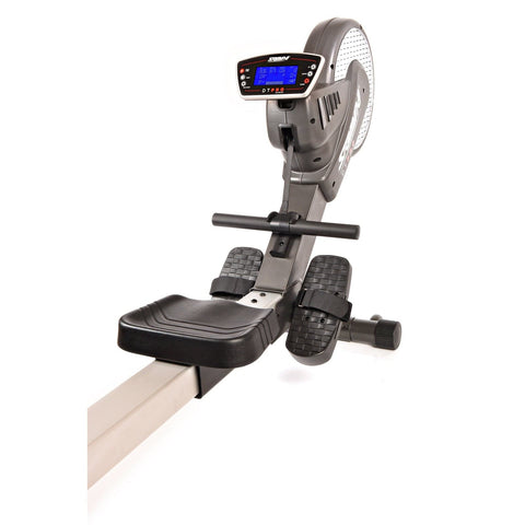 Image of Stamina DT Pro Rower Dual Technology Resistance Rowing Machine - Barbell Flex