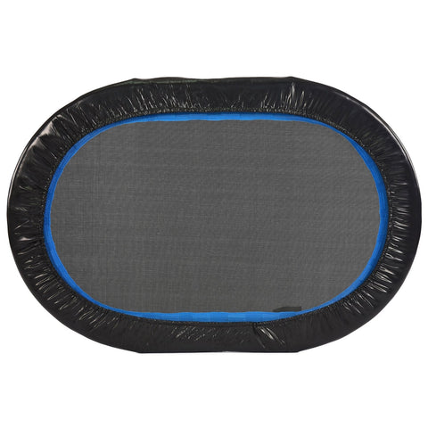 Image of Stamina Compact and Durable Oval Fitness Trampoline - Barbell Flex