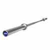 Intek Strength 7’ Hard Chrome Triple Needle Bearing Olympic Bar 1 1/8” Shaft 20KG - Barbell Flex