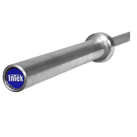 Image of Intek Strength 7’ Hard Chrome Triple Needle Bearing Olympic Bar 1 1/8” Shaft 20KG - Barbell Flex