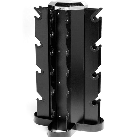 Image of CAP Barbell 4-Sided Vertical Dumbbell Storage Rack - Barbell Flex