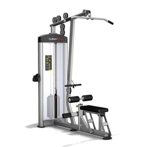 Bodykore Isolation Series Selectorized Lat Pulldown/Seated Row - Barbell Flex