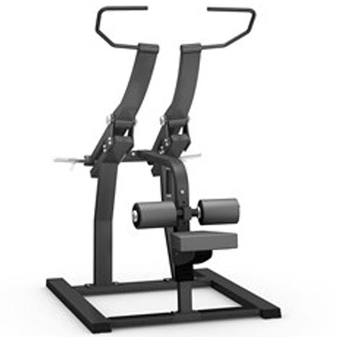 Image of Bodykore Stacked Series Plate Loaded Commercial LAT Pull Down - Barbell Flex