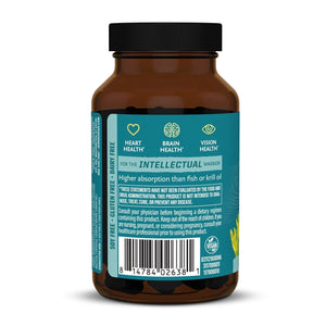 Sunwarrior 60 Vegan Algae-Based Softgels Omega-3 - Barbell Flex