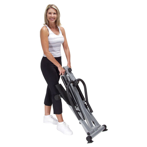 Image of Stamina Spacemate Folding Heavy-Duty Steel Frame Stepper - Barbell Flex
