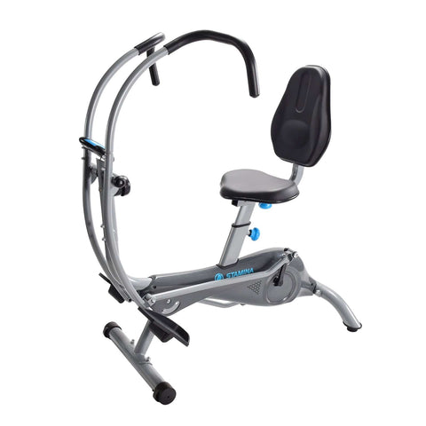 Image of Stamina Active Aging EasyStep Recumbent Stepper - Barbell Flex