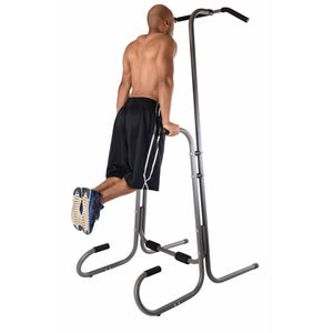 Stamina 1690 Solid Support Power Tower - Barbell Flex