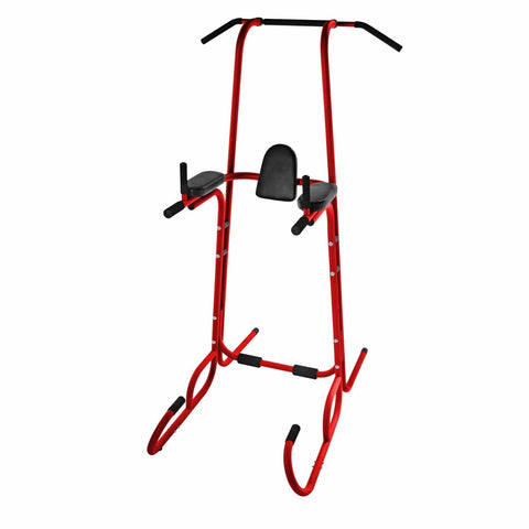 Image of Stamina Solid Steel Frame X Power Tower With VKR - Barbell Flex