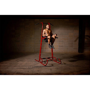 Stamina Solid Steel Frame X Power Tower With VKR - Barbell Flex