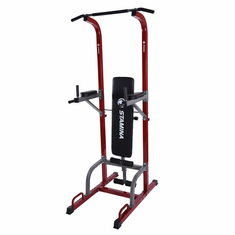 Image of Stamina Full Body Power Solid Steel Frame Tower 1735 - Barbell Flex