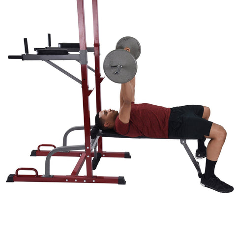Image of Stamina Full Body Power Solid Steel Frame Tower 1735 - Barbell Flex