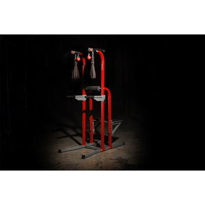 Stamina Red X Fortress Power Tower - Barbell Flex