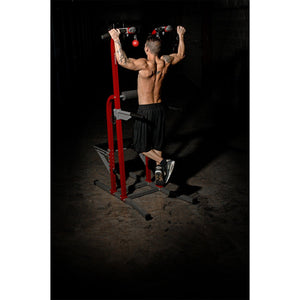 Stamina Red X Fortress Power Tower - Barbell Flex