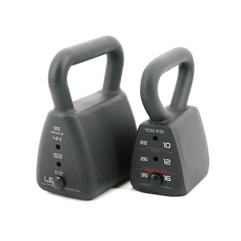 Image of PowerBlock Ergonomic and Compact Adjustable Kettlebell - Barbell Flex