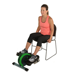 Stamina InMotion Compact and Lightweight Elliptical Compact Strider Trainer - Barbell Flex