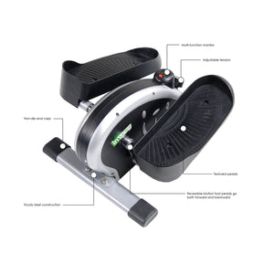 Stamina InMotion E-1000 Elliptical Compact Strider Trainer - Barbell Flex