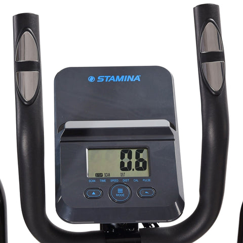 Image of Stamina 1704 Quiet Magnetic Resistance Elliptical Trainer  - Barbell Flex