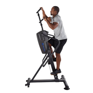 Stamina Cardio Total Body Workout Climber Stepper Machine - Barbell Flex